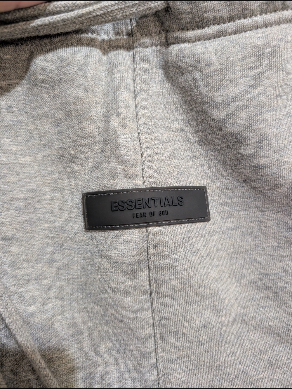 New Essentials Grey Drawstring Sweatpants - Picture 2 of 6